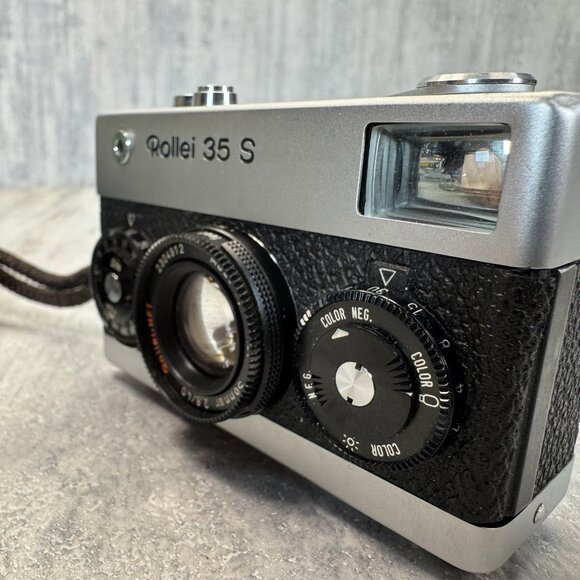 Vintage Rare Rollei 35 S Camera W/ Case Singapore Untested - Picture 5 of 16